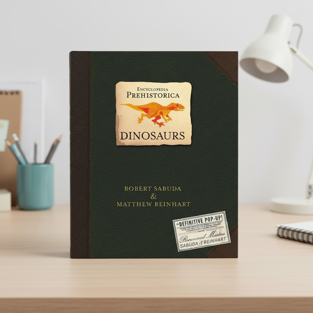 Hardcover 3D Dinosaur Pop-Up Book