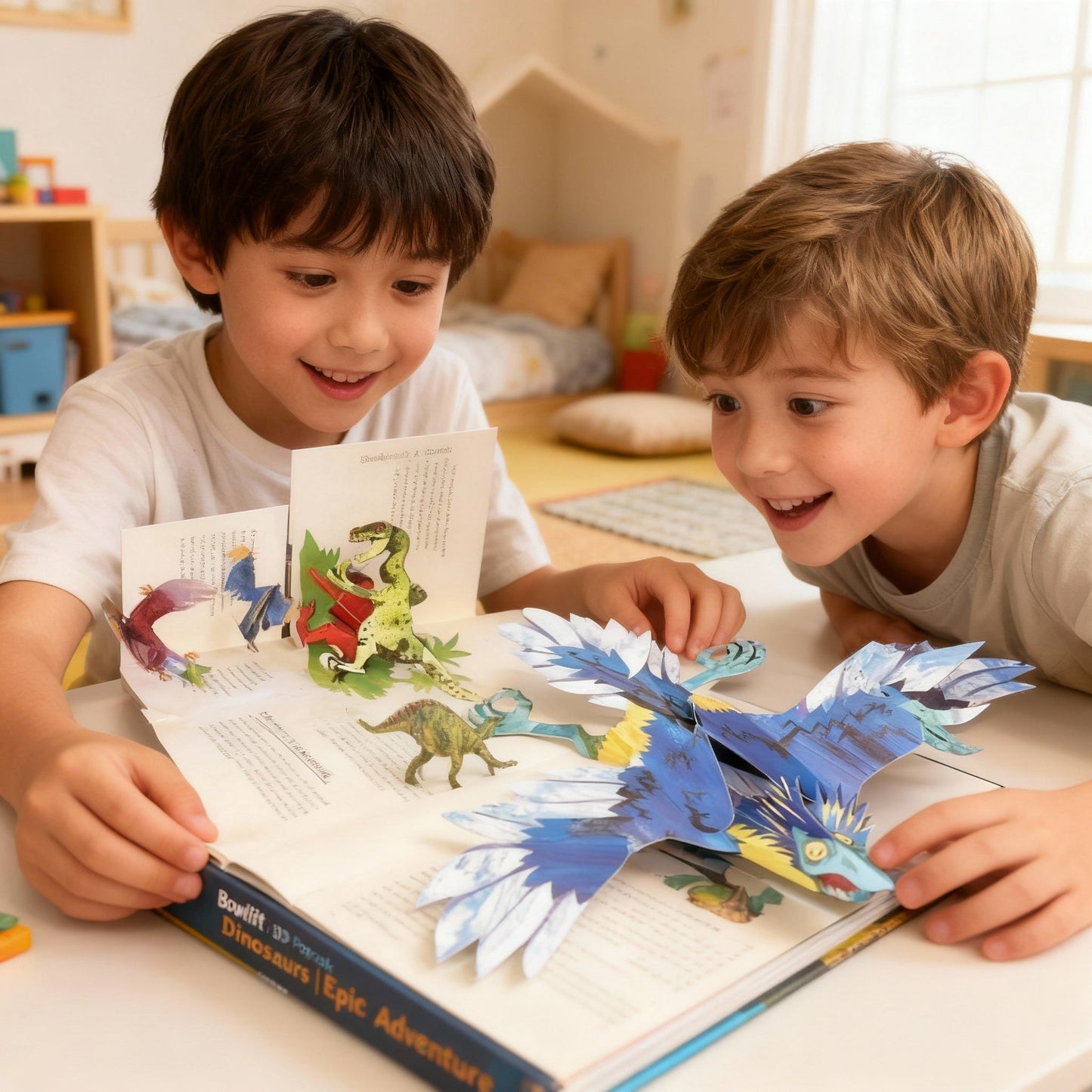 Hardcover 3D Dinosaur Pop-Up Book