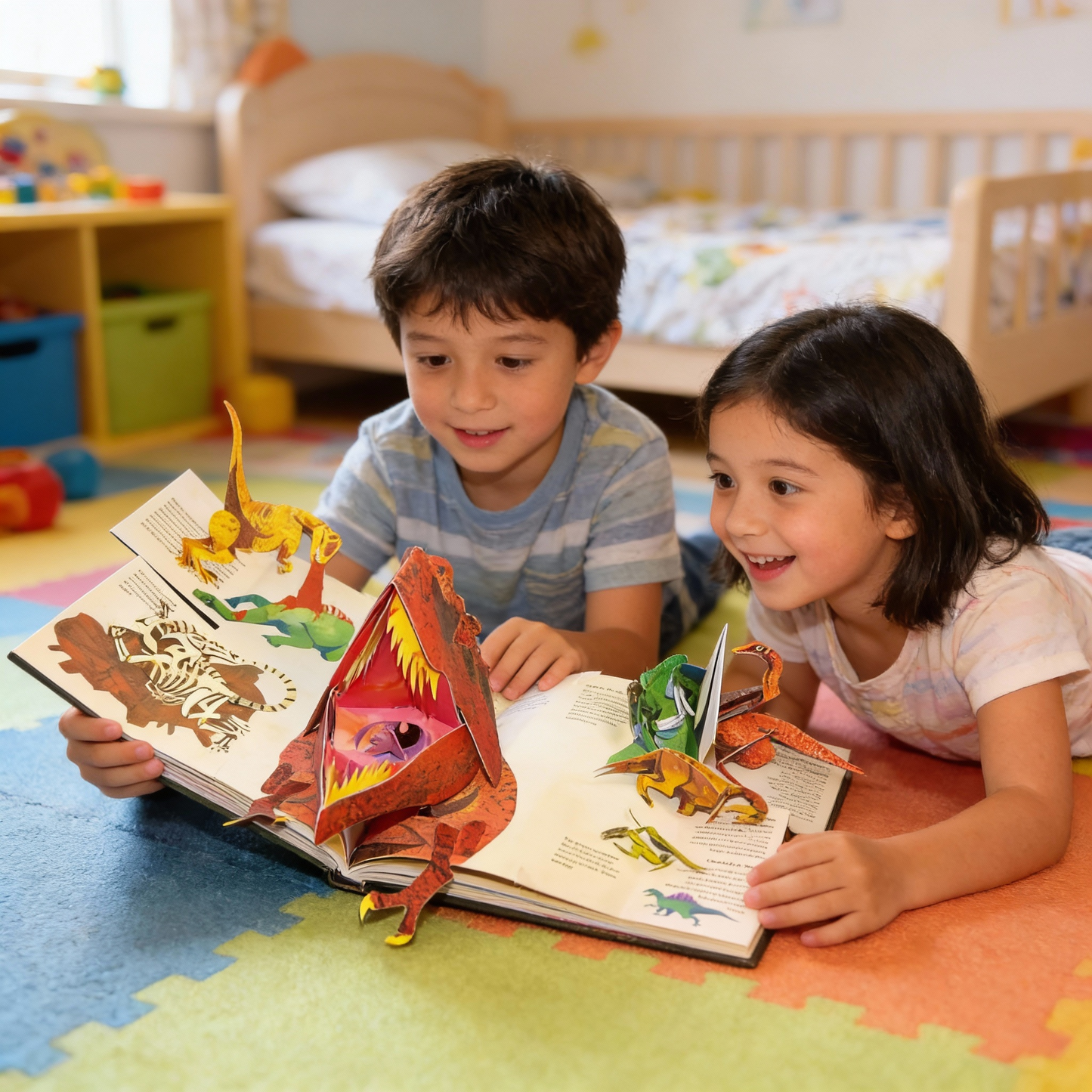 Hardcover 3D Dinosaur Pop-Up Book