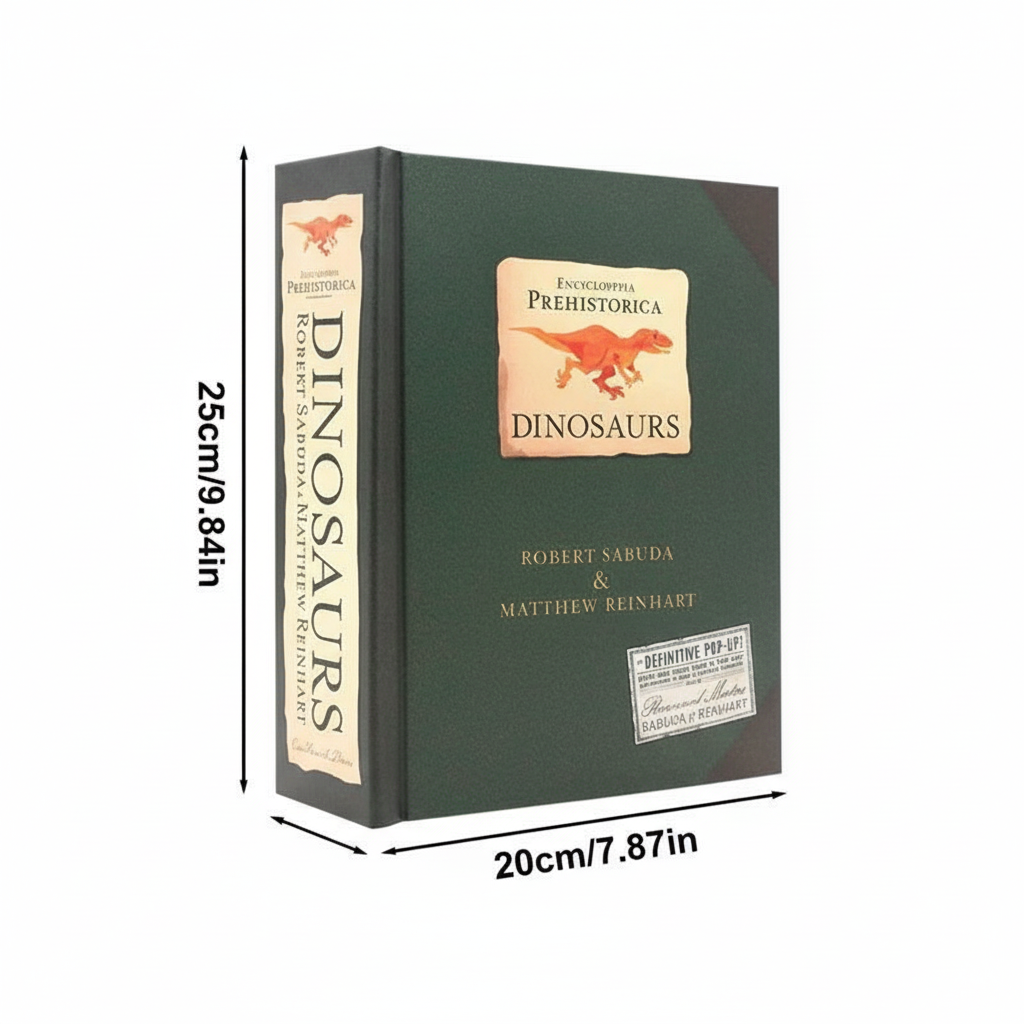 Hardcover 3D Dinosaur Pop-Up Book