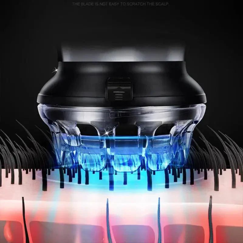 Silicone Ergonomic Handheld Scalp Massager