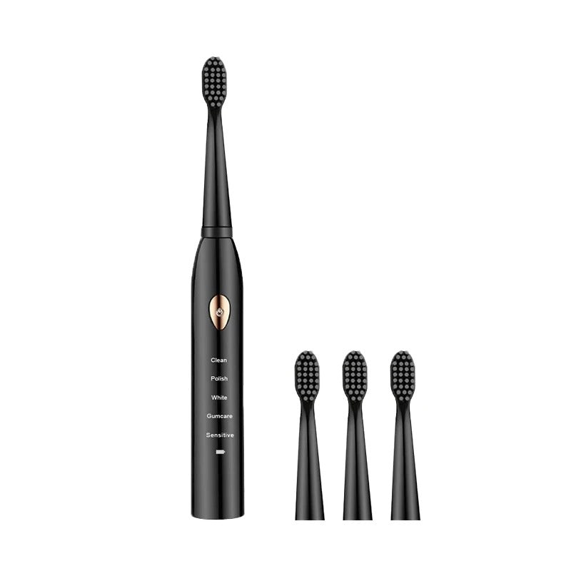 Minimalist Replaceable Brush Head Electric Toothbrush