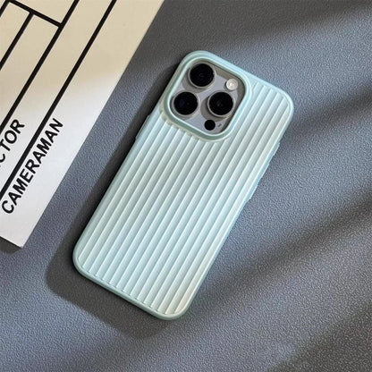 Ribbed Metallic TPU Bumper Phone Case