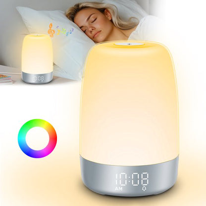 Minimalist Dimmable LED Clock Wake-Up Light