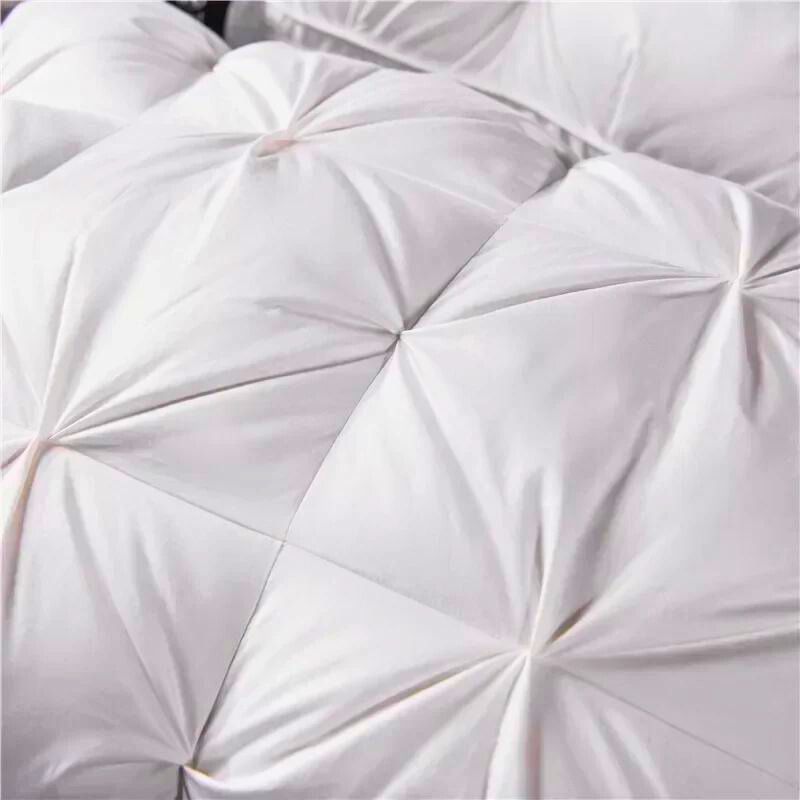 Goose Down Box-Tufted Bed Pillow