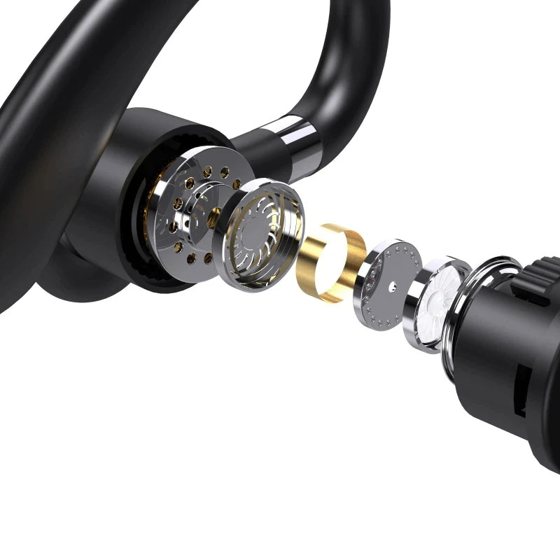 Minimalist Over-Ear Hook Bluetooth Earpiece