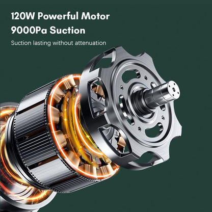 Minimalist Rechargeable Handheld Car Vacuum Cleaner