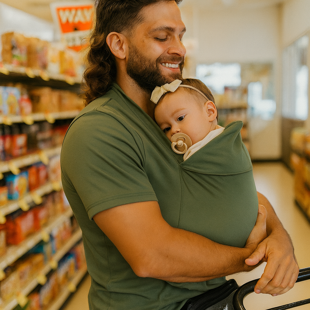 Stretch Jersey Wrap Babywearing Shirt