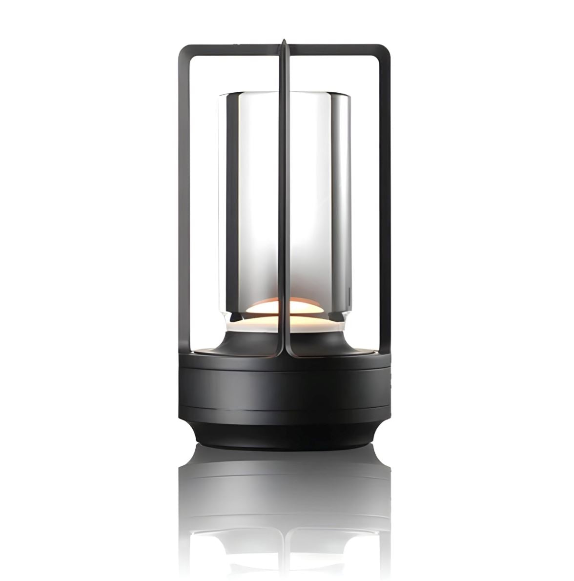 Glass Weighted LED Table Lantern