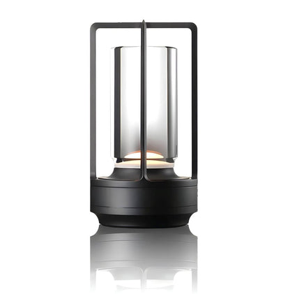 Glass Weighted LED Table Lantern