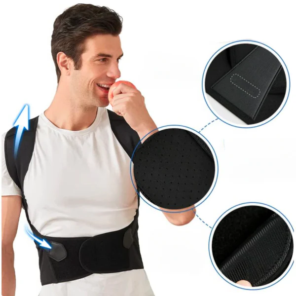 Neoprene Adjustable Back Support Brace