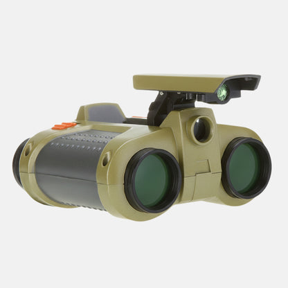 Glass-Coated IR-Illuminated Night Vision Binoculars