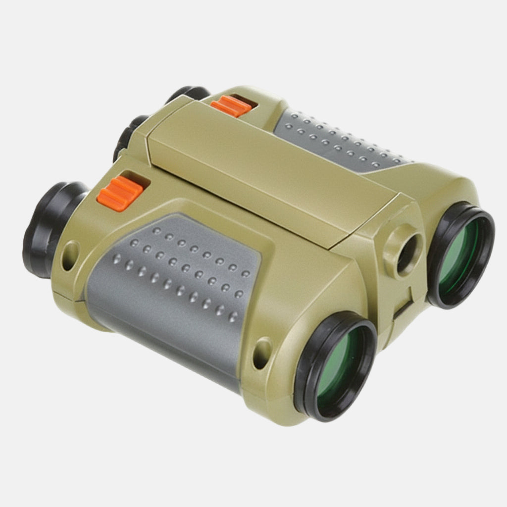 Glass-Coated IR-Illuminated Night Vision Binoculars