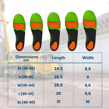 EVA Foam Contoured Arch Orthotic Insole