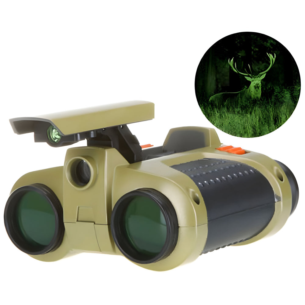 Glass Coated Night Vision Kids Binoculars