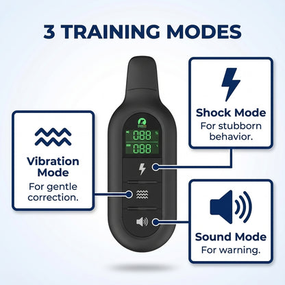 Synthetic Leather Adjustable Dog Training Collar