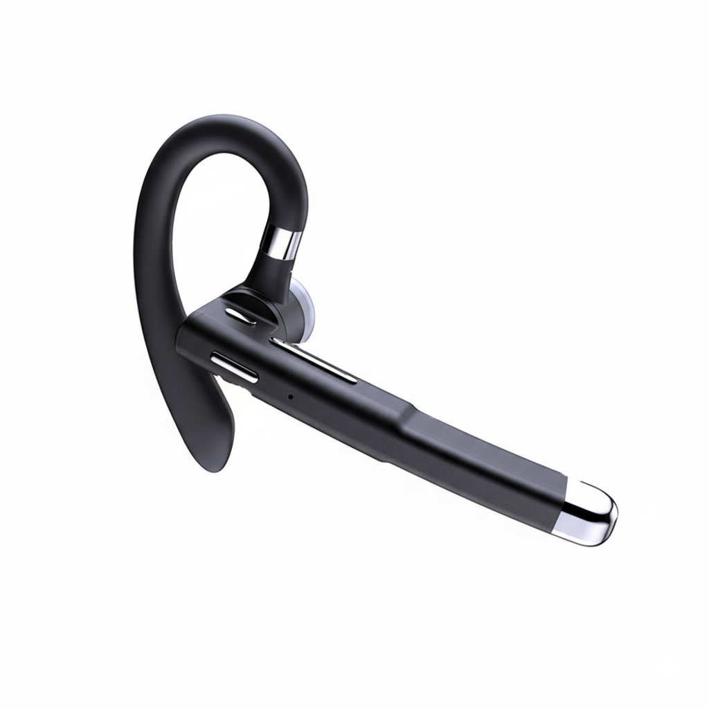 Minimalist Over-Ear Hook Bluetooth Earpiece