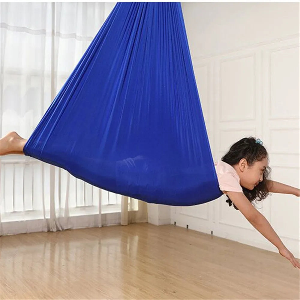 Stretch Knit Cocoon Hanging Pod Swing