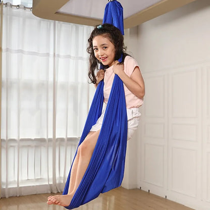 Stretch Knit Cocoon Hanging Pod Swing