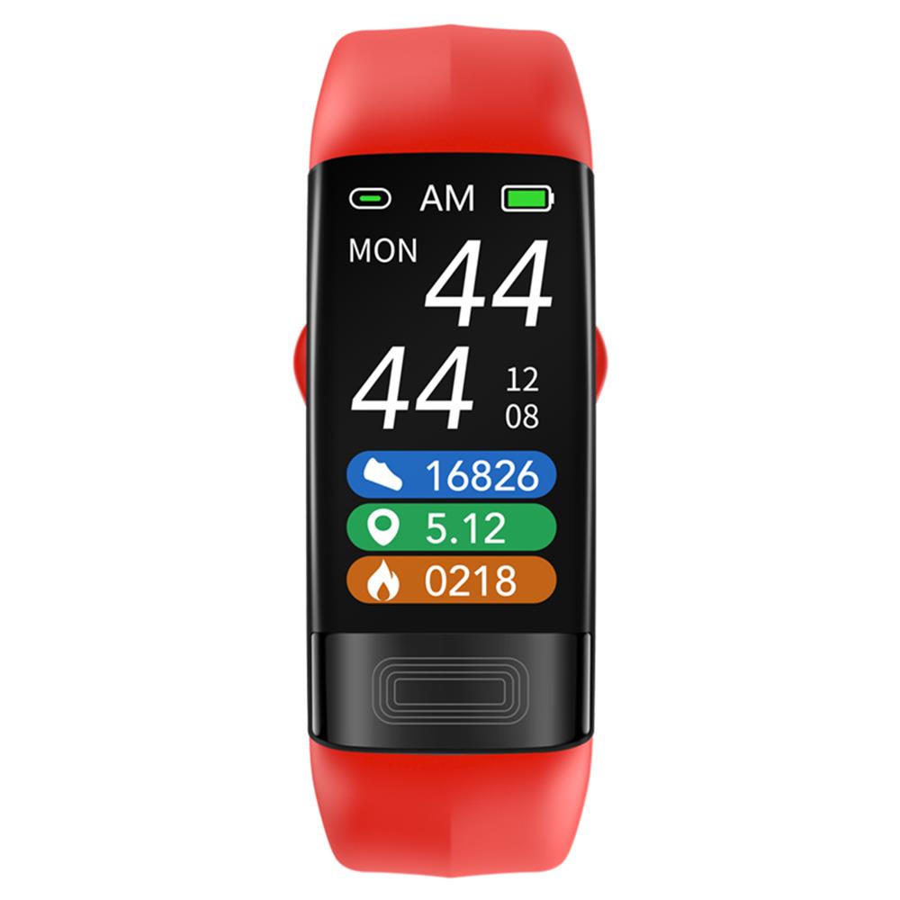 Curved Glass Adjustable Touchscreen Fitness Tracker