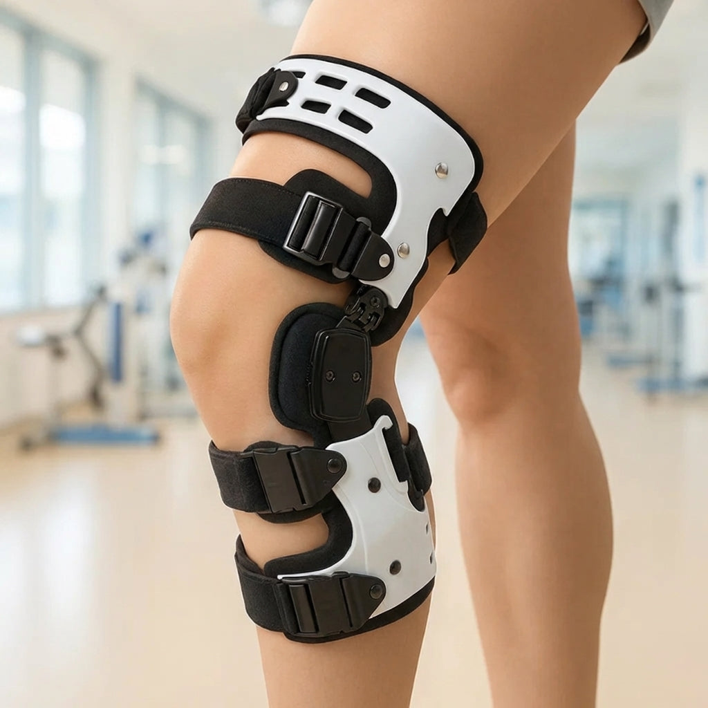 Hinged Adjustable Unloader Knee Brace