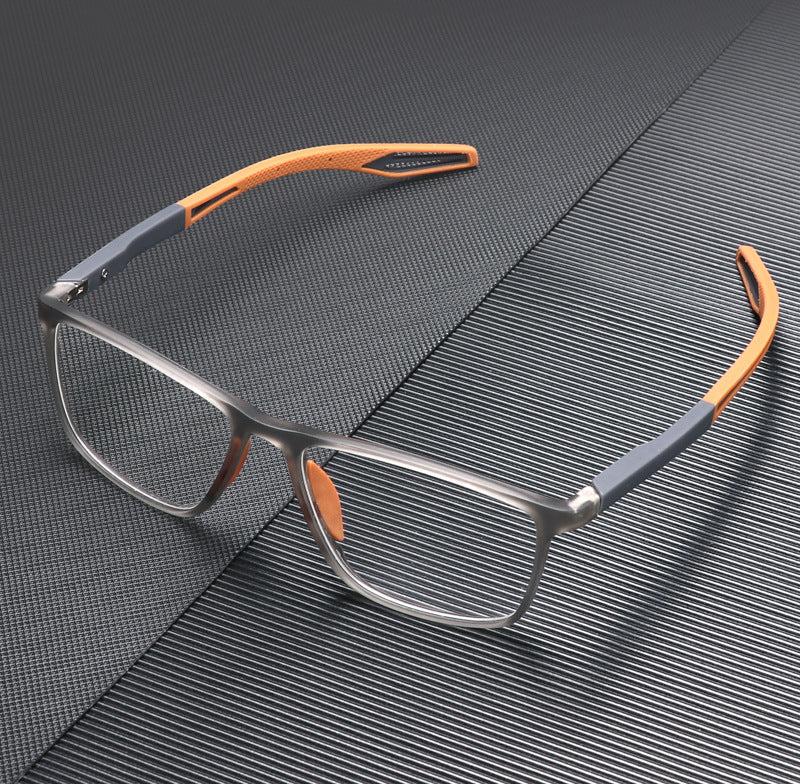Matte Rectangular Anti-Blue Light Reading Glasses