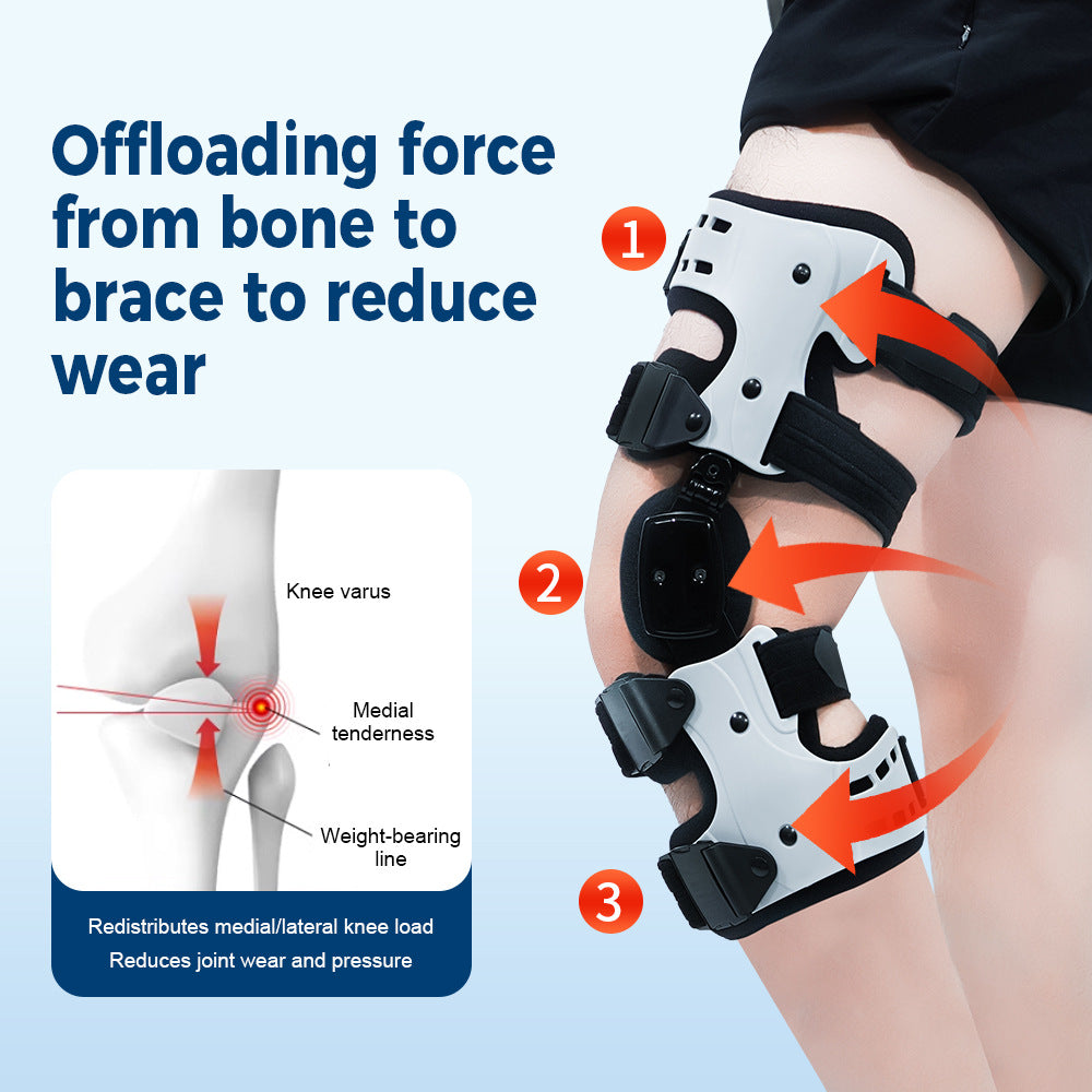 Hinged Adjustable Unloader Knee Brace
