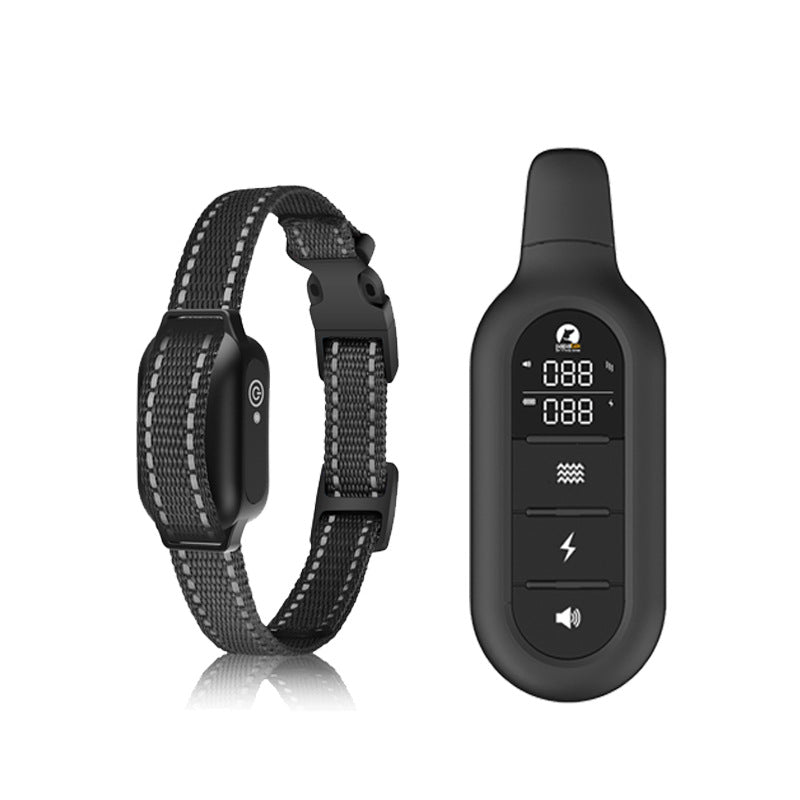 Synthetic Leather Adjustable Dog Training Collar