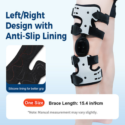 Hinged Adjustable Unloader Knee Brace