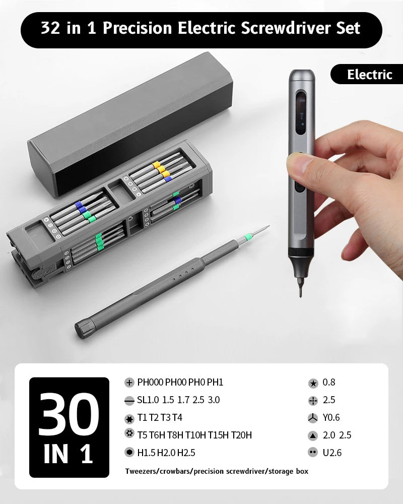 S2 Steel Magnetic Precision Screwdriver Set