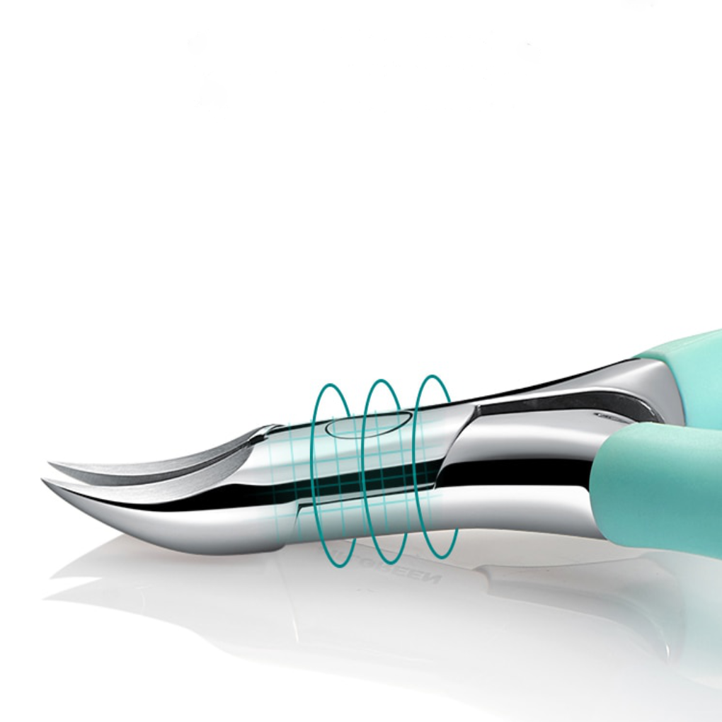 Stainless Steel Curved Precision Toenail Clipper