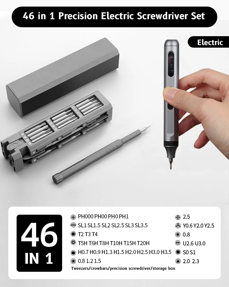 S2 Steel Magnetic Precision Screwdriver Set