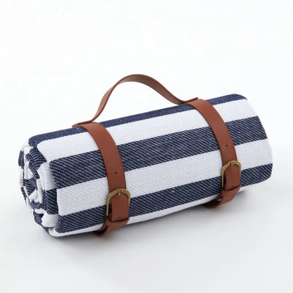 Gingham Adjustable Waterproof Picnic Blanket