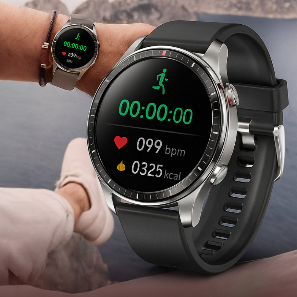 Stainless Steel Adjustable Smartwatch