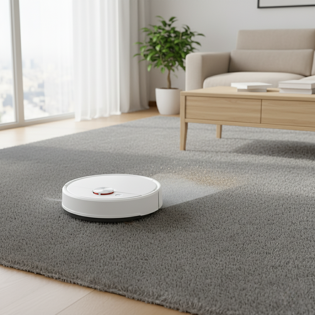 Minimalist Low-Profile Robot Vacuum