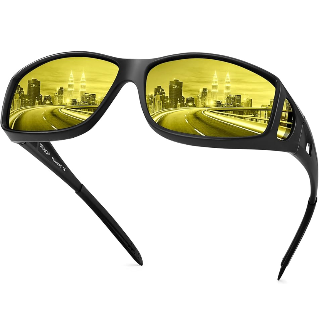Polycarbonate Wraparound Driving Glasses