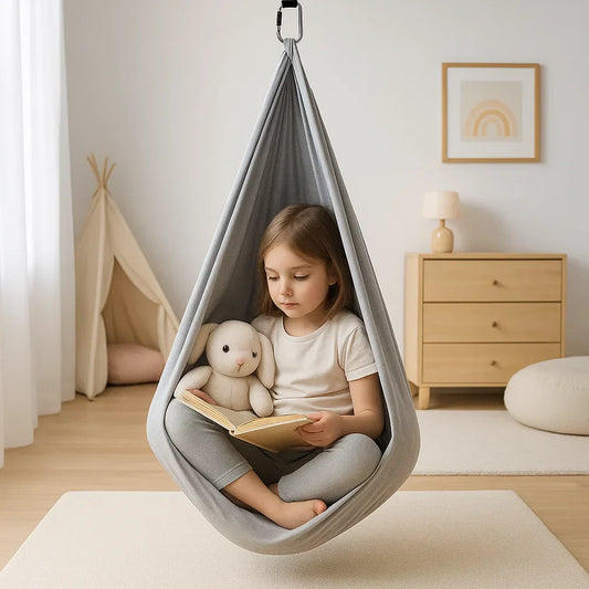 Cotton Cocoon Children's Hanging Pod Chair