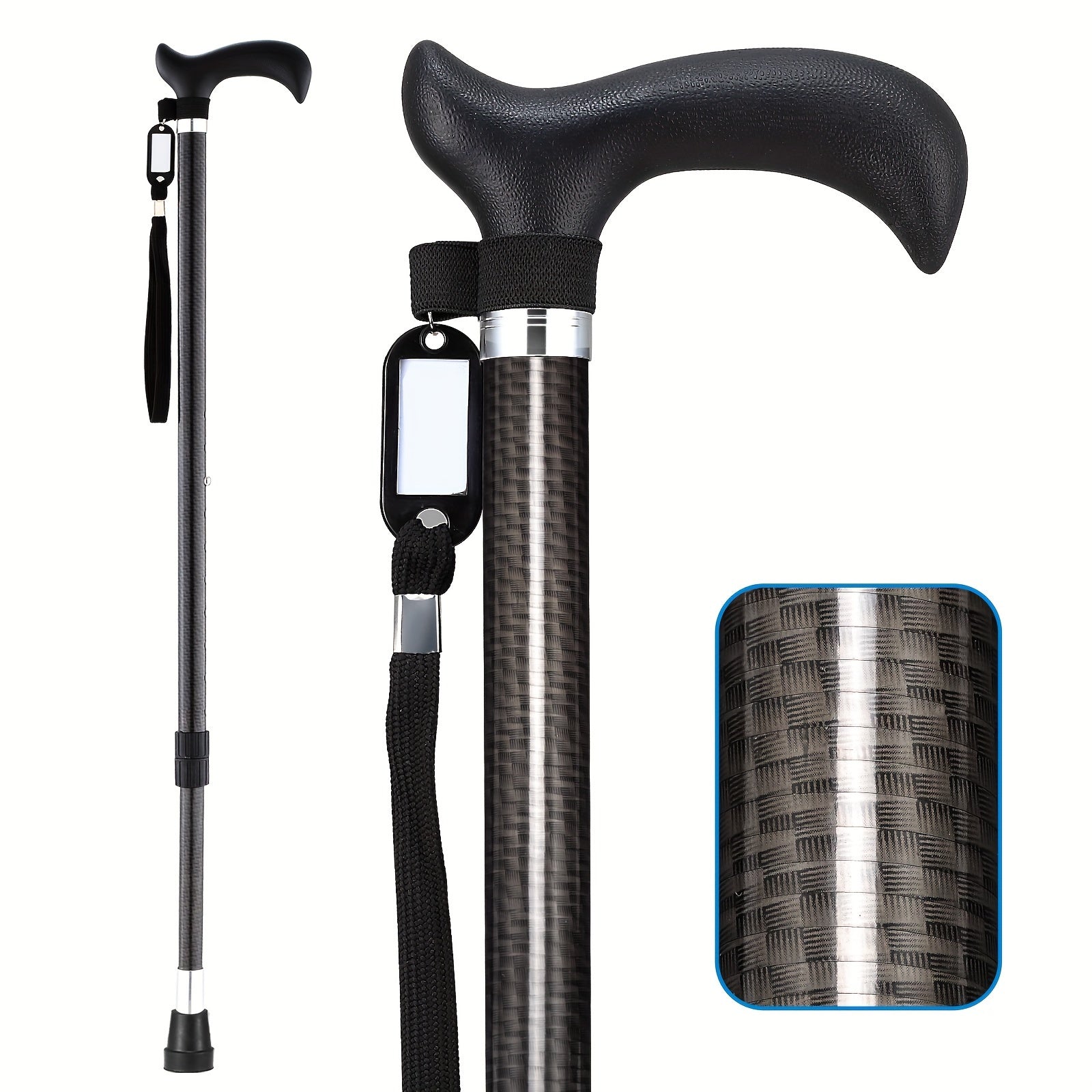 Carbon Fiber Adjustable Walking Cane