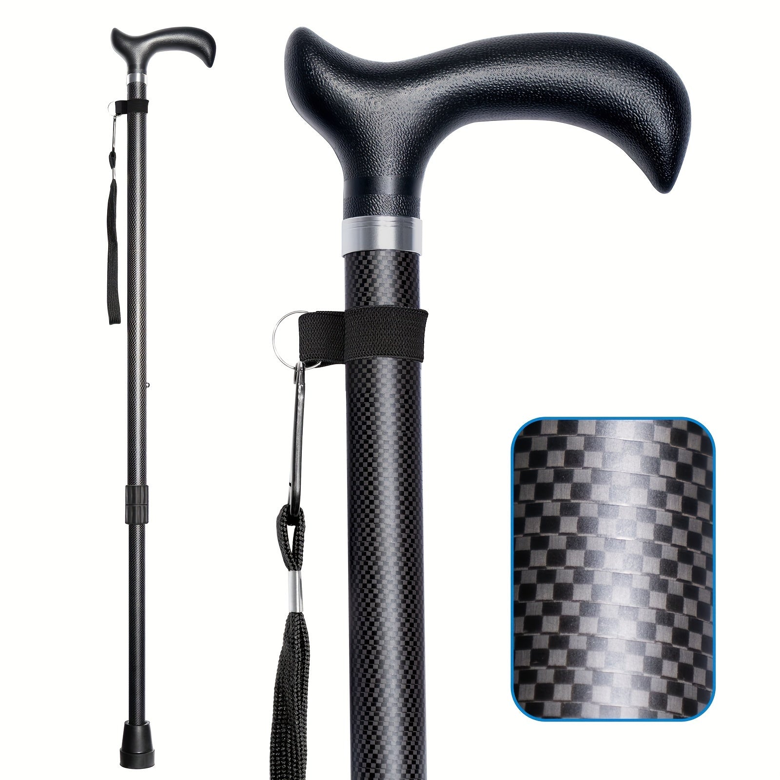Carbon Fiber Adjustable Walking Cane