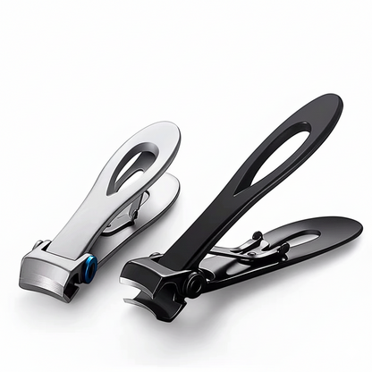Stainless Steel Wide-Beveled Locking Nail Clipper