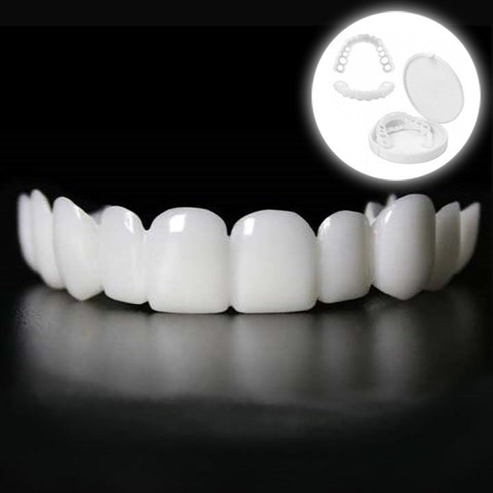 Removable Resin Full-Arch Snap-On Veneers