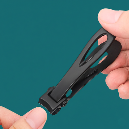 Stainless Steel Wide-Beveled Locking Nail Clipper
