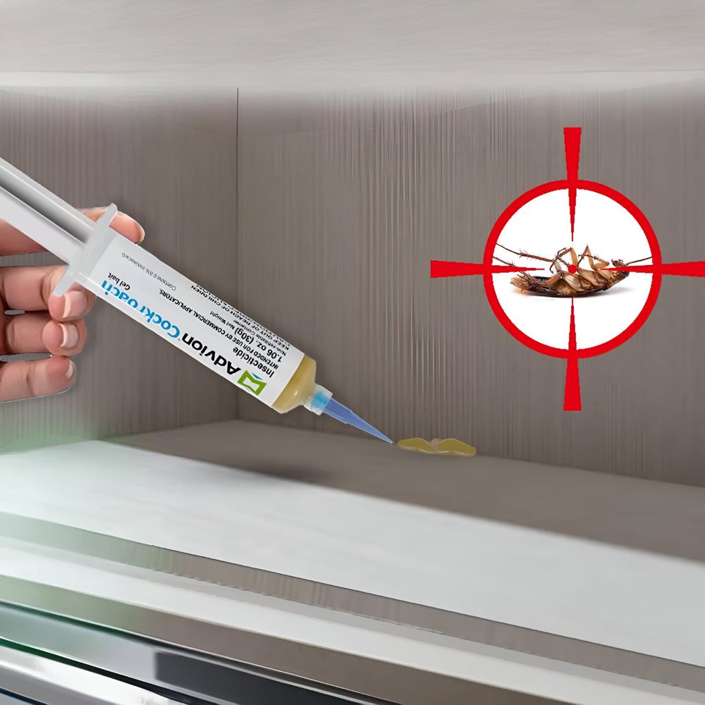 Minimalist Syringe-Style Gel Bait Cartridge