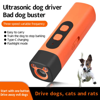 Minimalist LED Ultrasonic Dog Repeller
