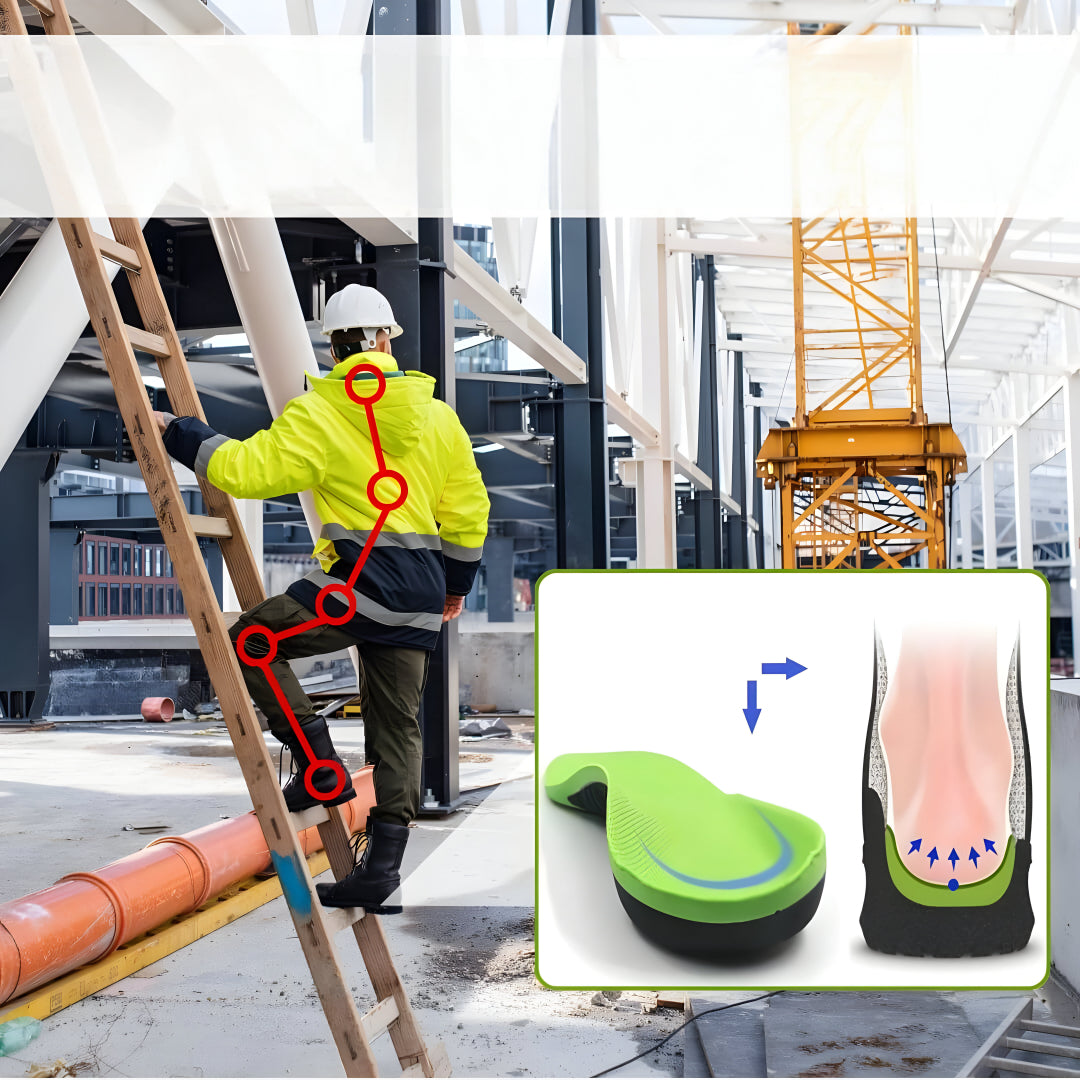 EVA Foam Contoured Arch Orthotic Insole