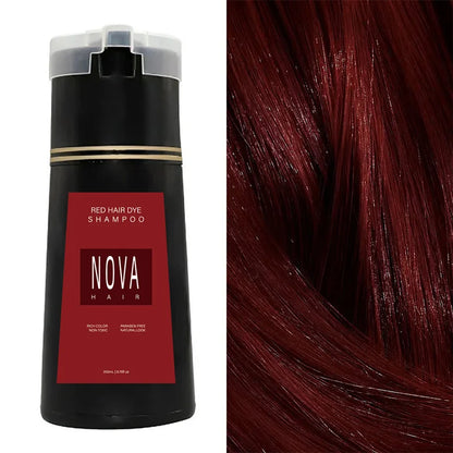 Minimalist Flip-Top Hair Dye Shampoo