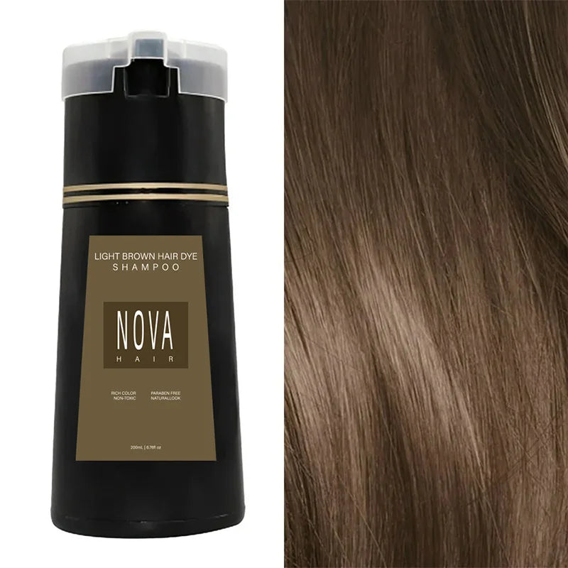 Minimalist Flip-Top Hair Dye Shampoo