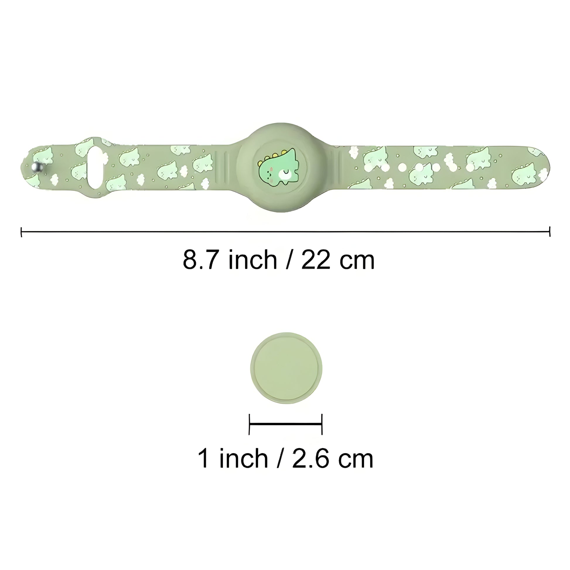 Silicone Adjustable GPS Tracker Wristband