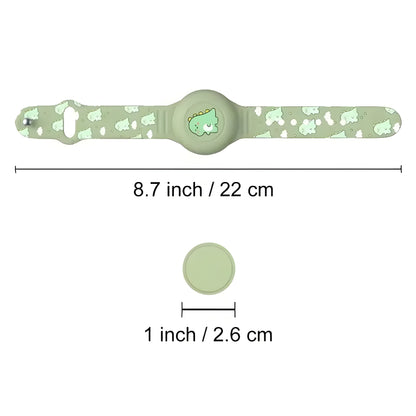 Silicone Adjustable GPS Tracker Wristband
