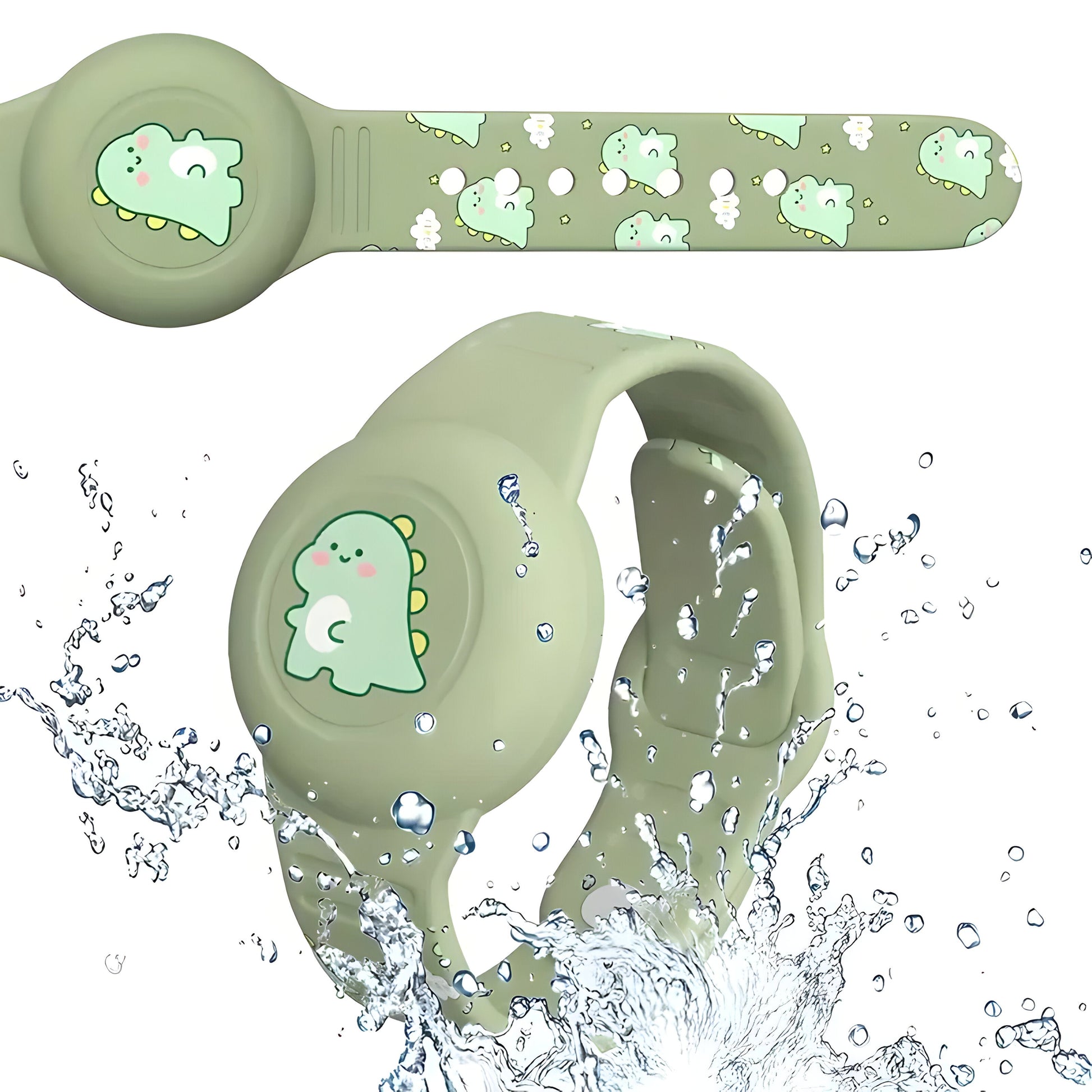 Silicone Adjustable GPS Tracker Wristband